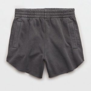 Aerie Fleece Of Mind High Wasted Short